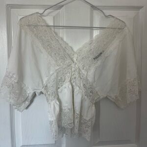 White, Lace Cardigan